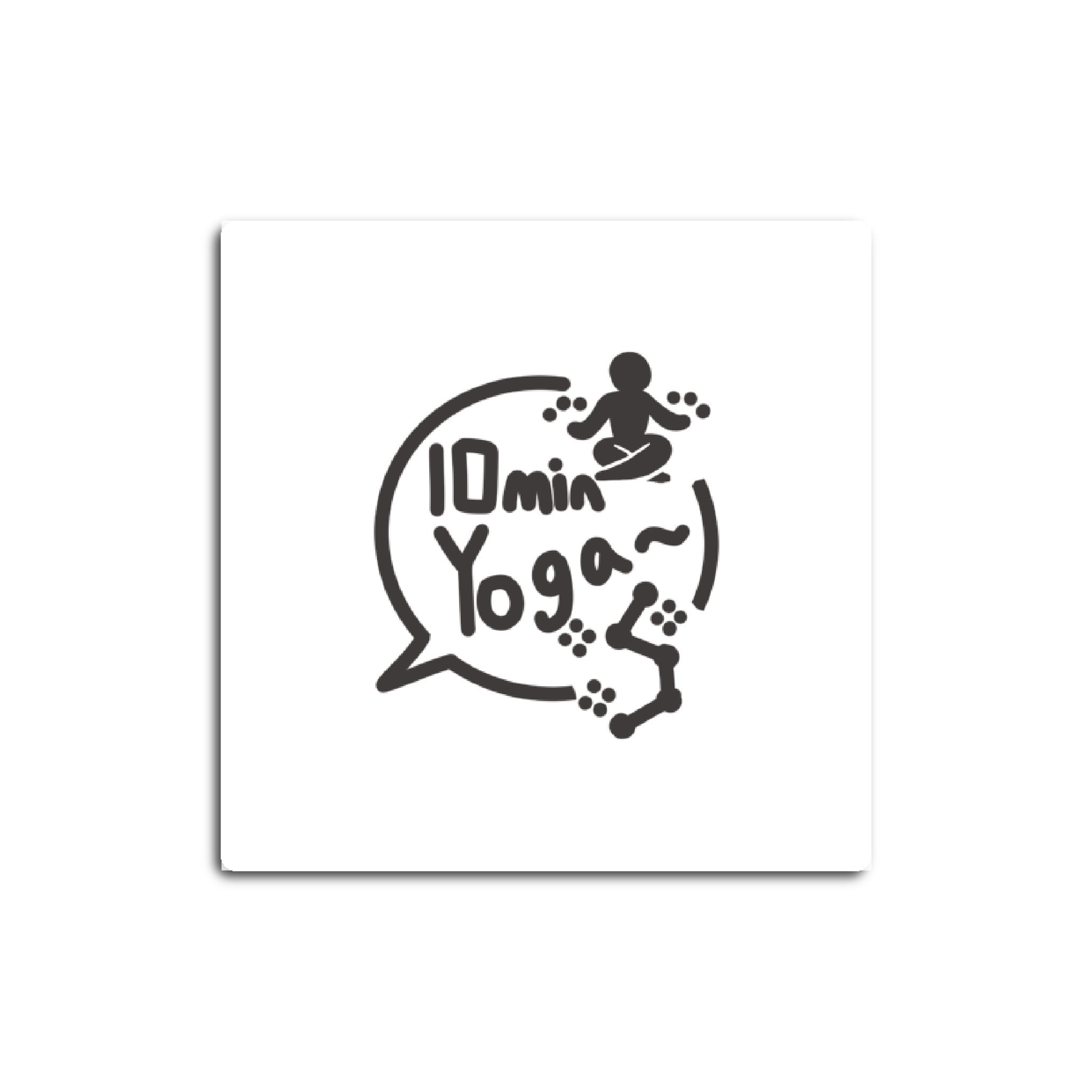 yoga temporary tattoo